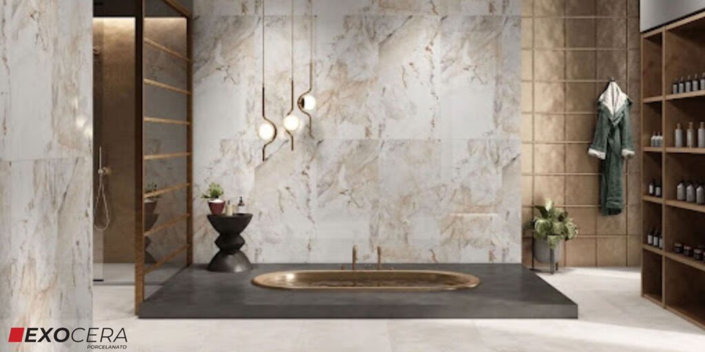 Bathroom tiles