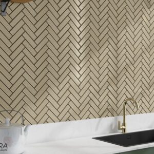 HERRINGBONE  IVORY